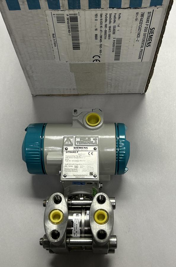 Used SIEMENS,7MF4433-1CA22-1NC6-Z,PRESSURE TRANSDUCER NEW