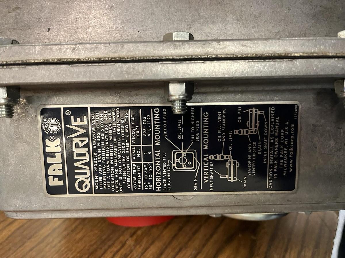 FALK,4155 JR25C,ENCLOSED GEAR DRIVE 0786083 RATIO 24.87