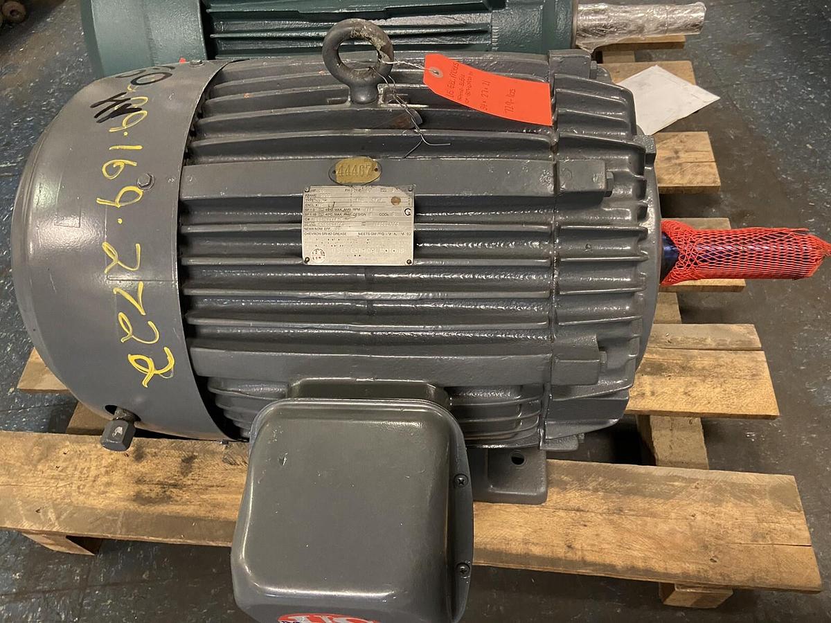 Used US Motors,JAD,50Hp Motor 1780RPM 460V Frame 365U