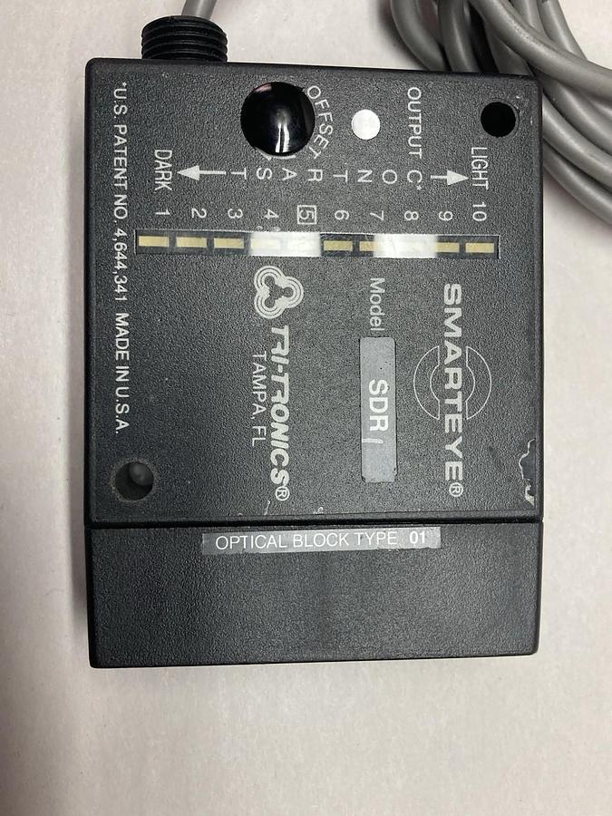 Tri-Tronics,Model SDR,Smarteye Photelectric Sensor Type 01