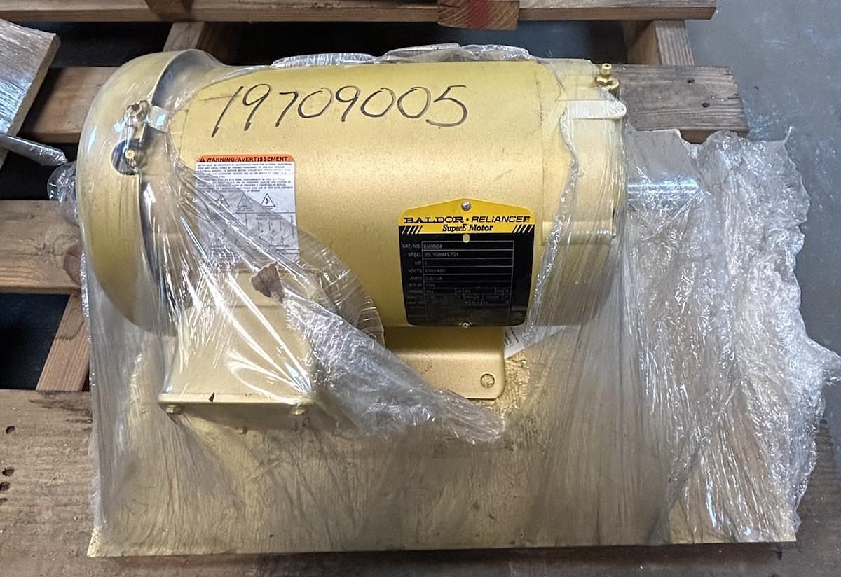 BALDOR,EM3604,SUPER-E MOTOR 1HP 1155RPM 230/460V 3PH 184 FRAME NOS