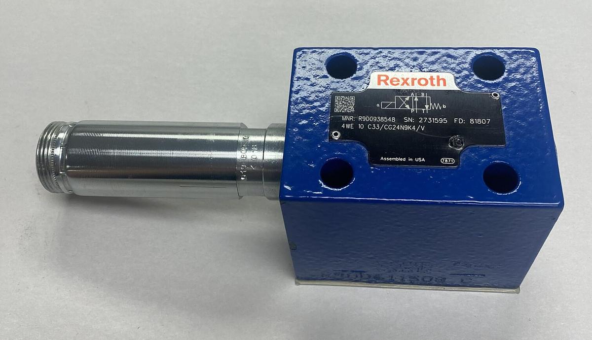 REXROTH,R900938548/4WE10C33/CG24N9K4V ,DIRECTIONAL SPOOL VALVE NOS