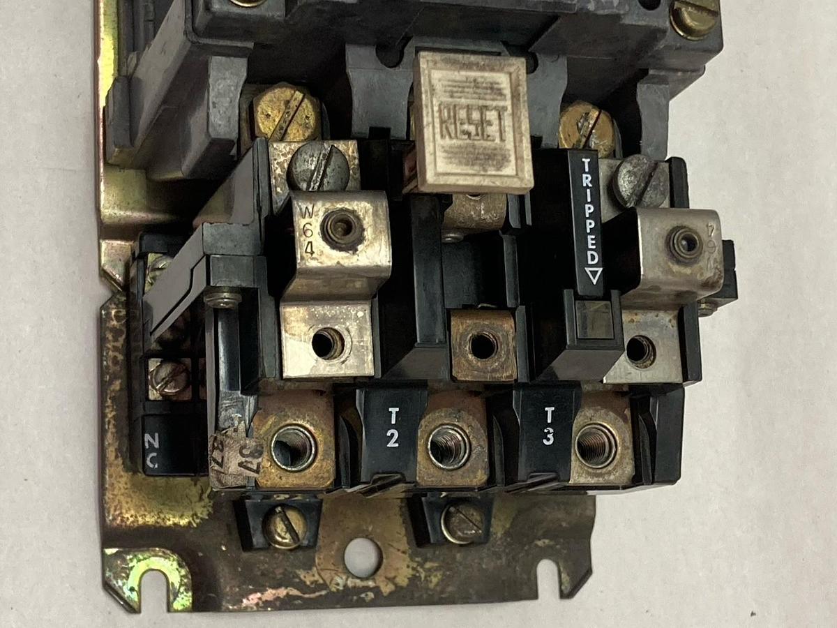 Used Allen-Bradley,509-COD,Size 2 Contactor Starter Ser A