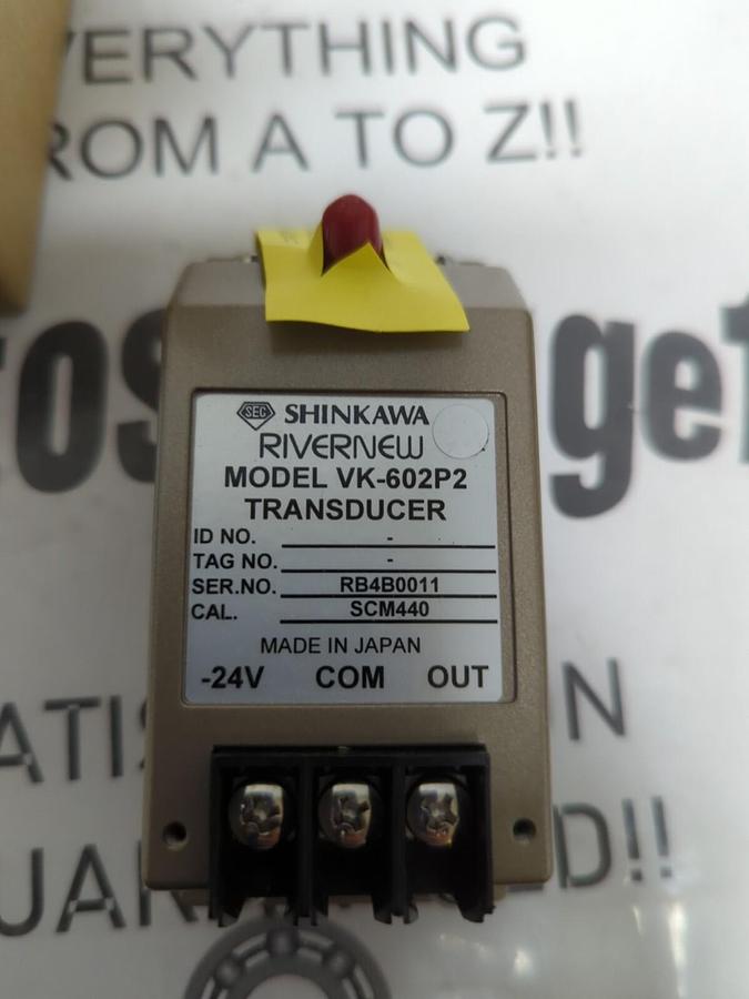 SHINKAWA,VK-602P2,TRANSDUCER 24V NEW IN BOX