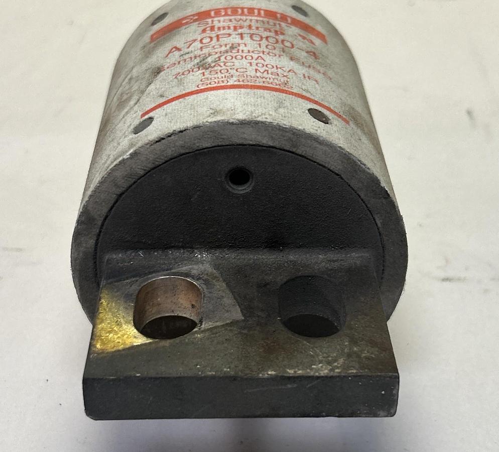 Used GOULD SHAWMUT,A70P1000-4,SEMICONDUCTOR FUSE 1000A 700V