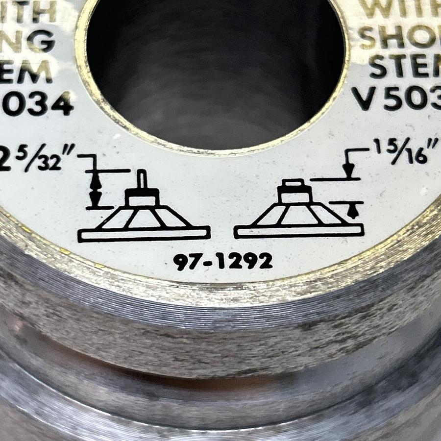Used HONEYWELL,97-1292,SHORT STEMP ADAPTOR