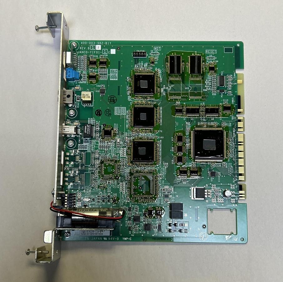 Used YASKAWA ELECTRIC,JANCD-YIF01-1E,ROBOT I/F CIRCUIT BOARD