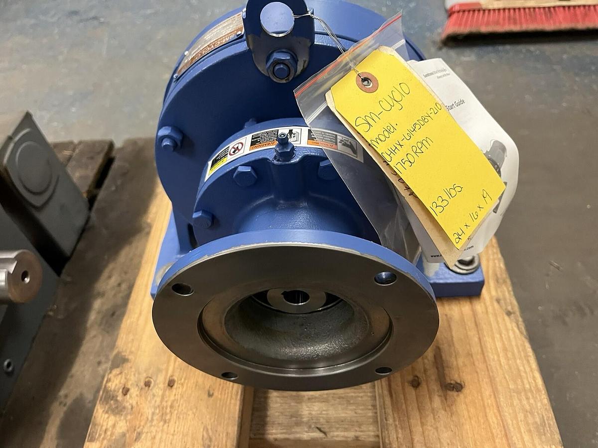 SUMITOMO,CHHX-6145DBY-210,SM CYCLO SPEED REDUCER RATIO 210 INPUT 1.78HP 1750RPM