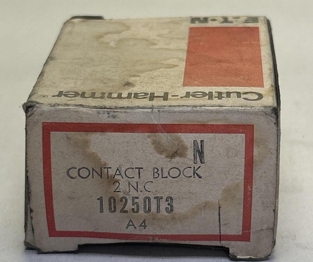 CUTLER-HAMMER,10250T3,CONTACT BLOCK NOS