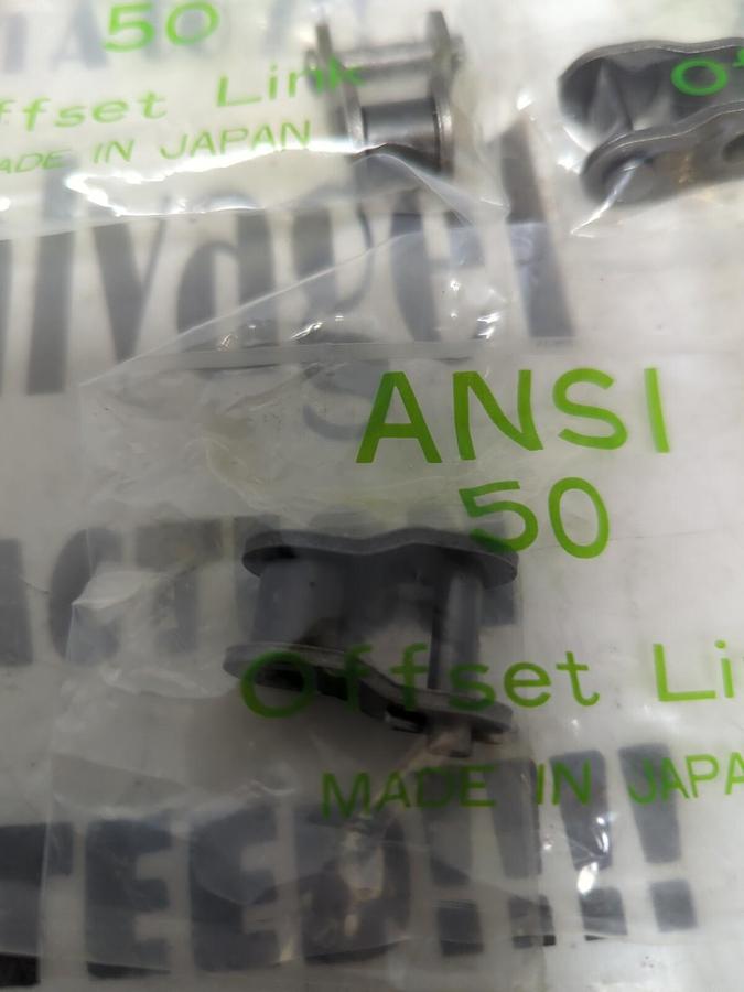 ANSI,50,OFFSET LINKS LOT OF 8 NEW