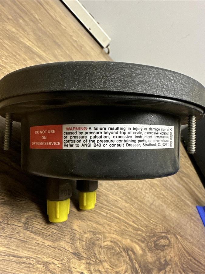 Ashcroft,0-300PSIG,Pressure Gauge Bronze Tube Brass Socket