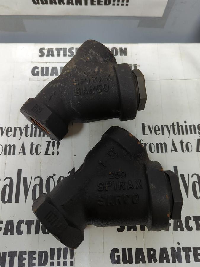 SPIRAX SARCO,IT 250,1 INCH  Y-STARAINER LOT OF 2 NOS