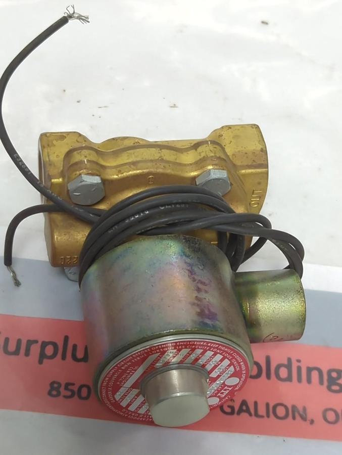 Used ITT,S211XF02K4CG1,SOLENOID 12/110V 8W .110 AMPS PRE-OWNED