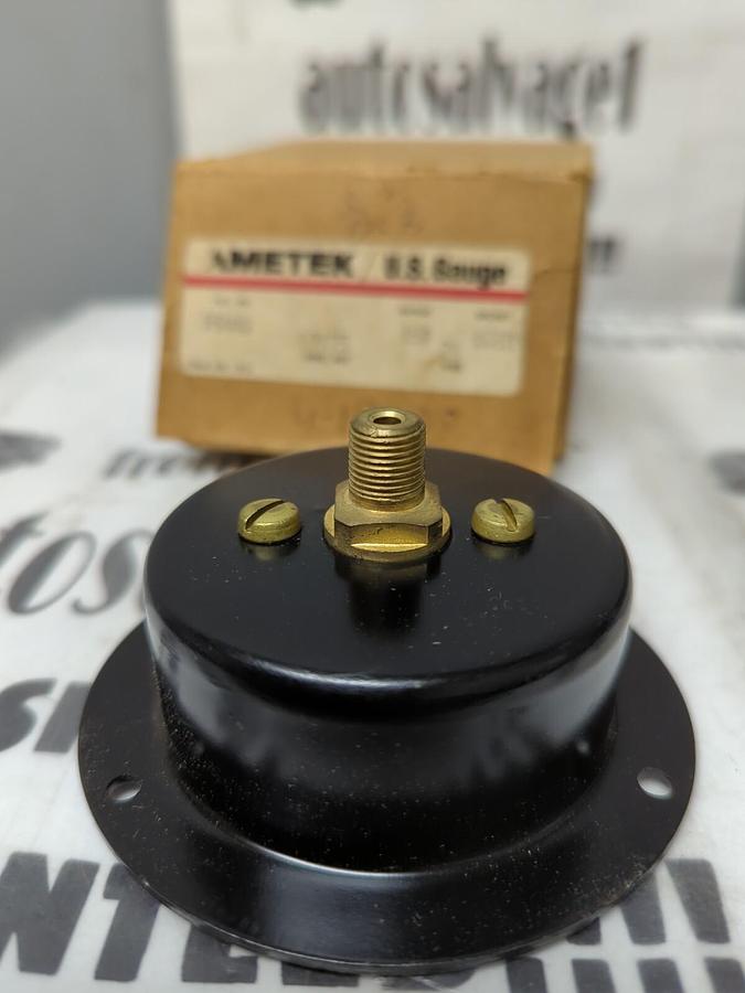 AMETEK,P644U 49175,SIZE 2-1/2 15# PSI GAUGE NOS