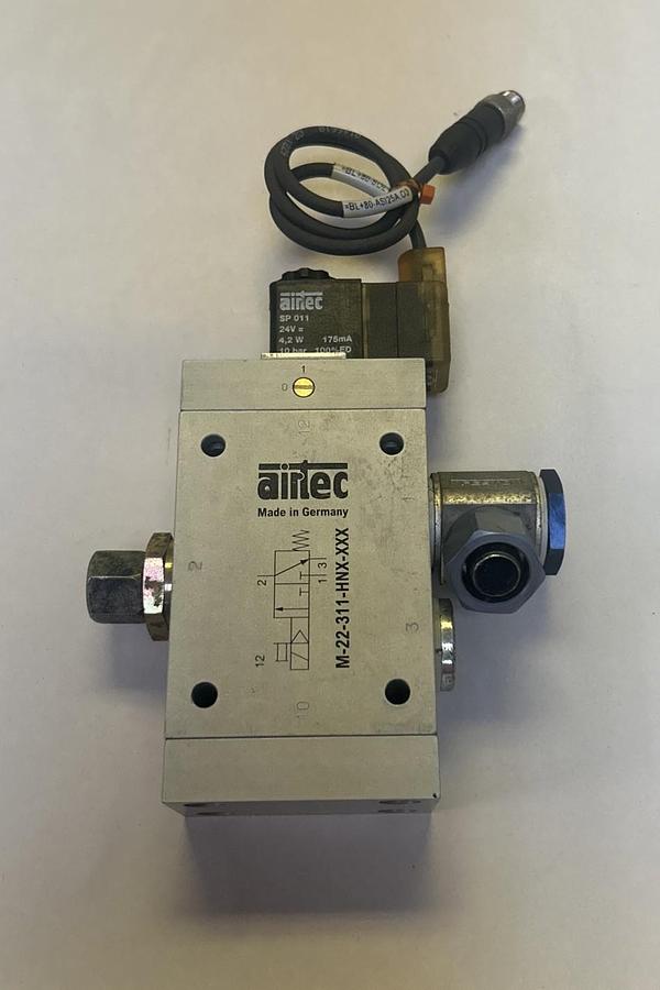 Used AIRTEC,M-22-311-HNX-XXX,SOLENOID VALVE