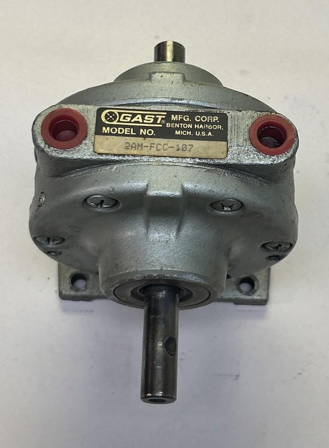 Used GAST,2AM-FCC-107,ROTARY VAN AIR MOTOR