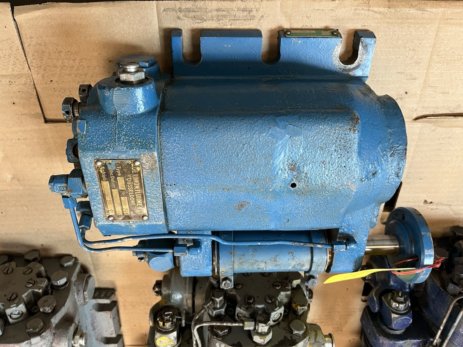 Used DE LIMON FLUHME,FZR 159-749,CENTRAL GREASE PLUNGER PUMP