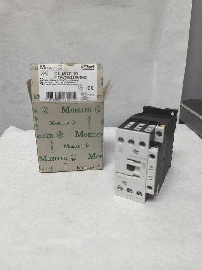 MOELLER,DILM17-10,CONTACTOR 3-POLE DJLM (O) 17 NOS