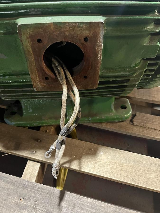 Used WESTINGHOUSE,60HP,MOTOR 1175RPM 3PH 405TS