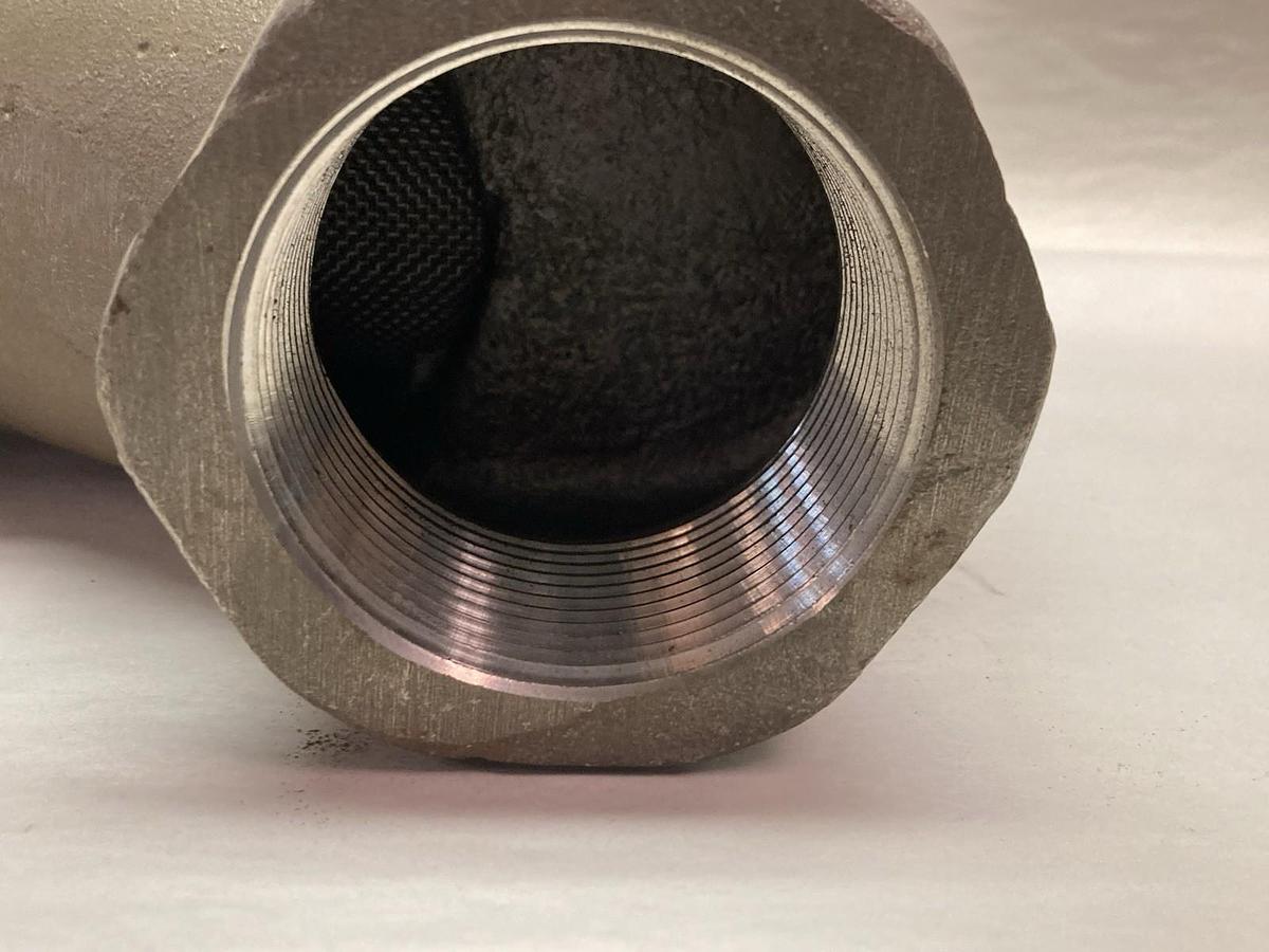 Used Spraying Systems,Model 16106-2-1/2-TW-SS-50,Strainer 2-1/2 Inch 200PSI