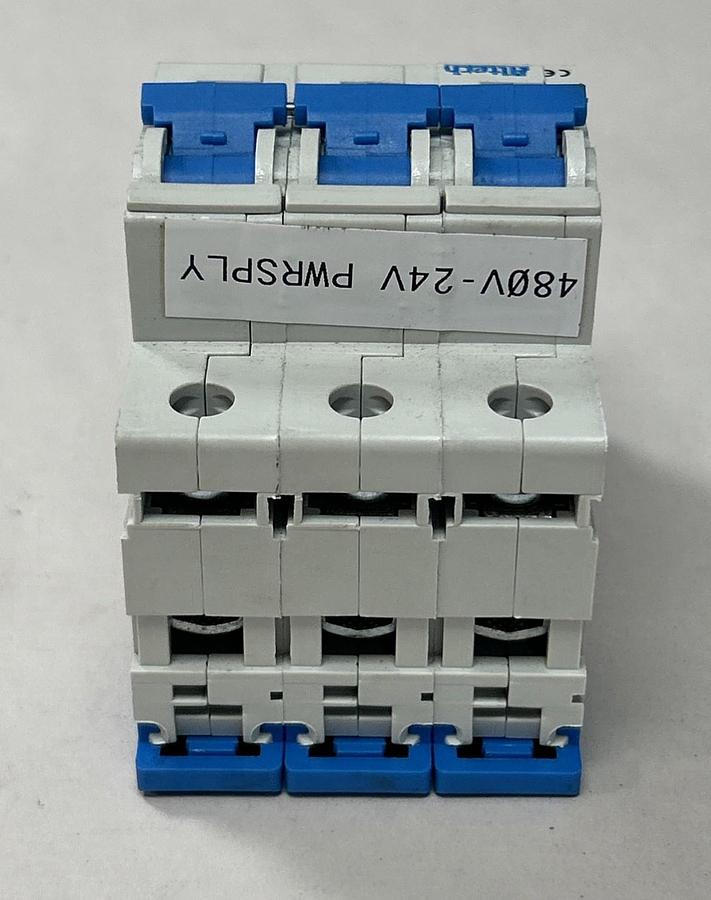 Used ALTECH,E301611,CIRCUIT BREAKER 10AMP 277V 3P