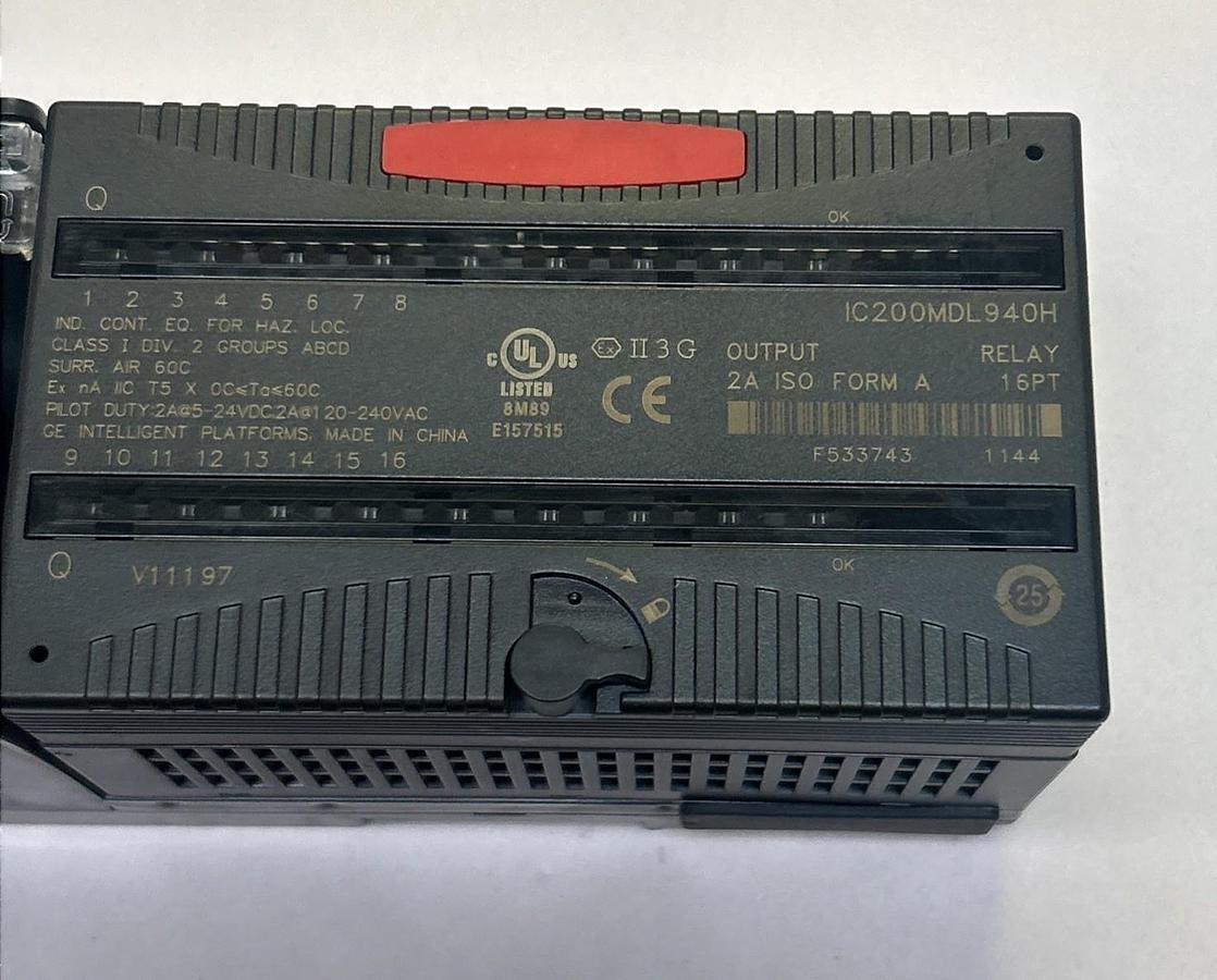 Used GE FANUC,IC200MDL940H,OUTPUT MODULE