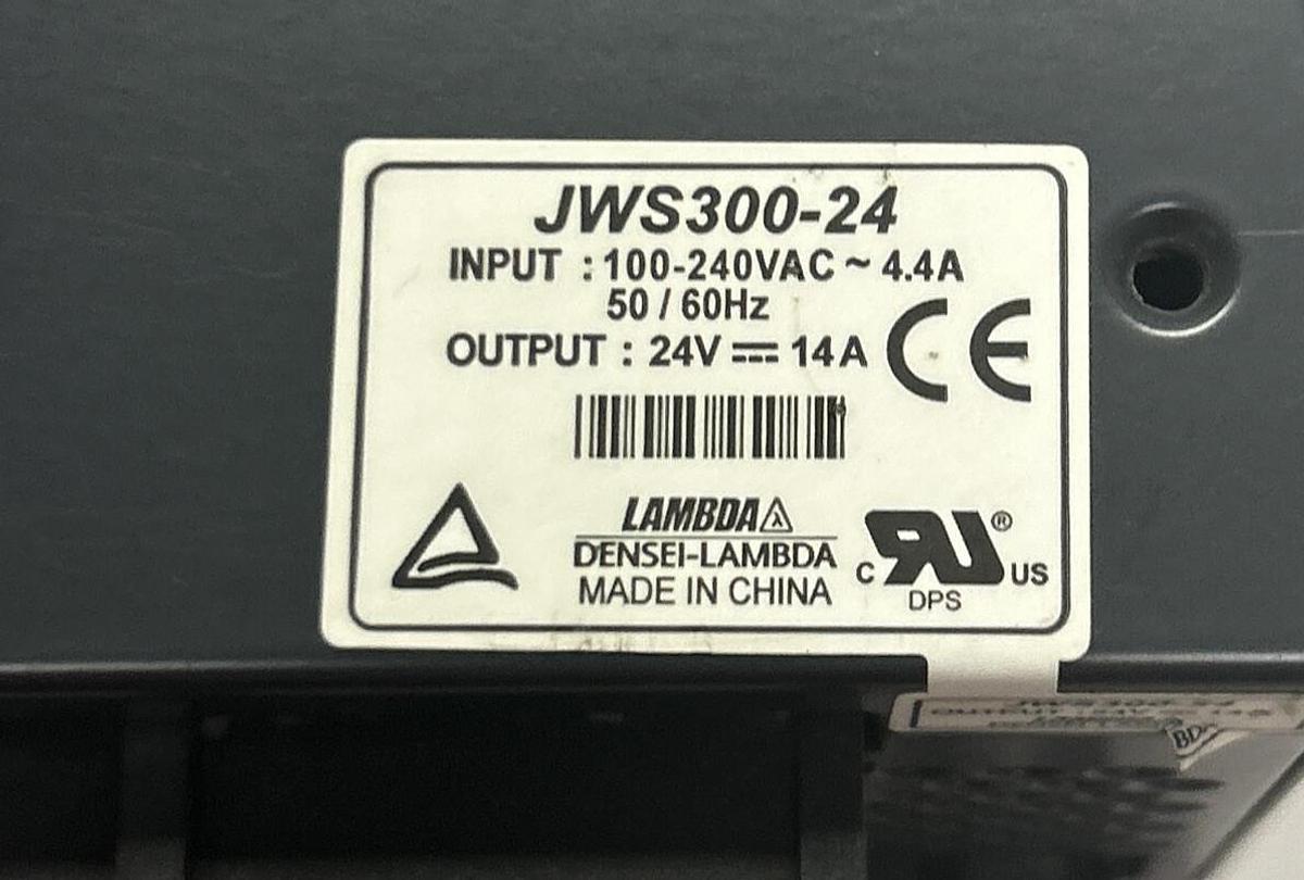 Used DENSEI-LAMBDA,JWS300-24,POWER SUPPLY
