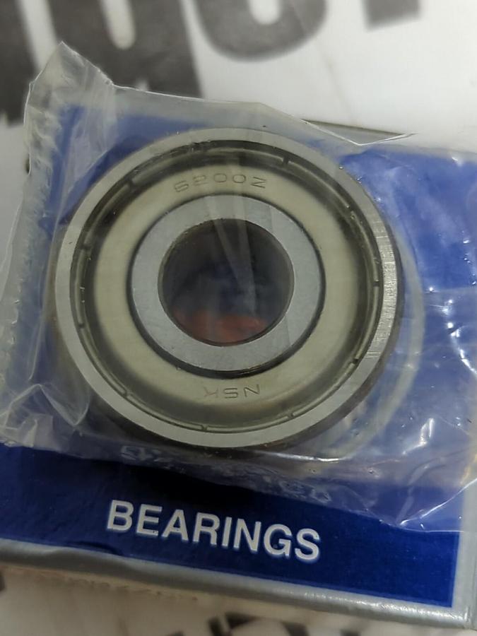 NSK,6200ZZC3,BALL BEARINGS LOT OF 7 NOS