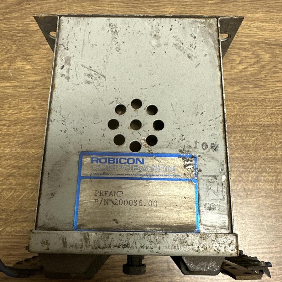 Used Robicon Corporation,200086.00,Pre-Amp