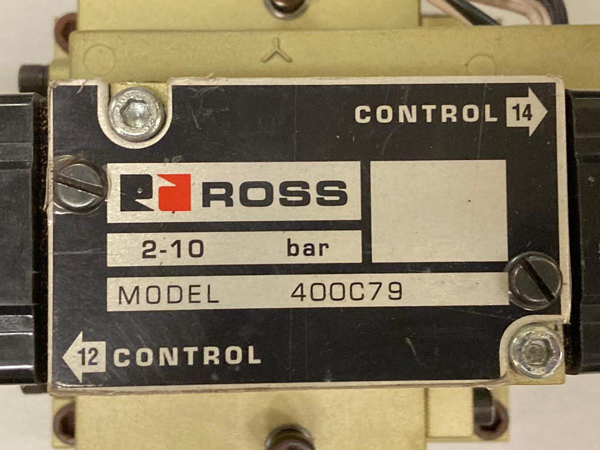 Ross,1775F5311,2-10BAR Solenoid Valve W/ 400C79 2-10BAR Pilot Valve