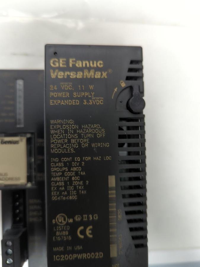 Used GE FANUC,IC200PWR002D,VERSAMAX EXPANDED POWER SUPPLY UNIT PRE-OWNED