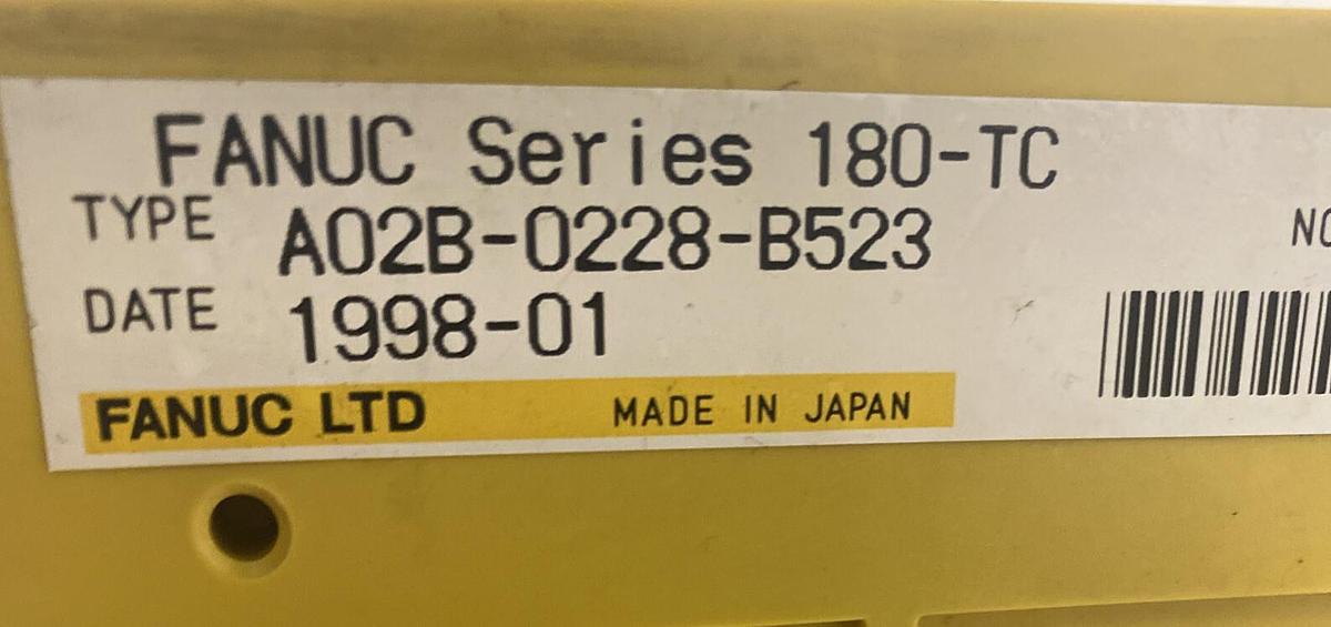 Used FANUC,A02B-0228-B523,SERIES 180-TC RACK