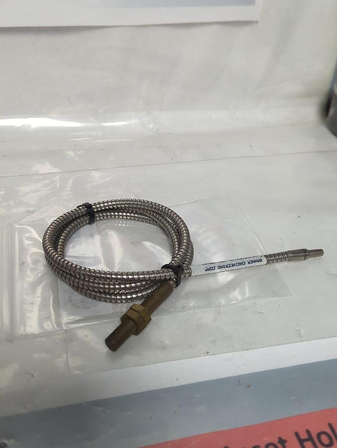 Used BANNER,IT235,FIBEROPTIC CABLE PRE-OWNED