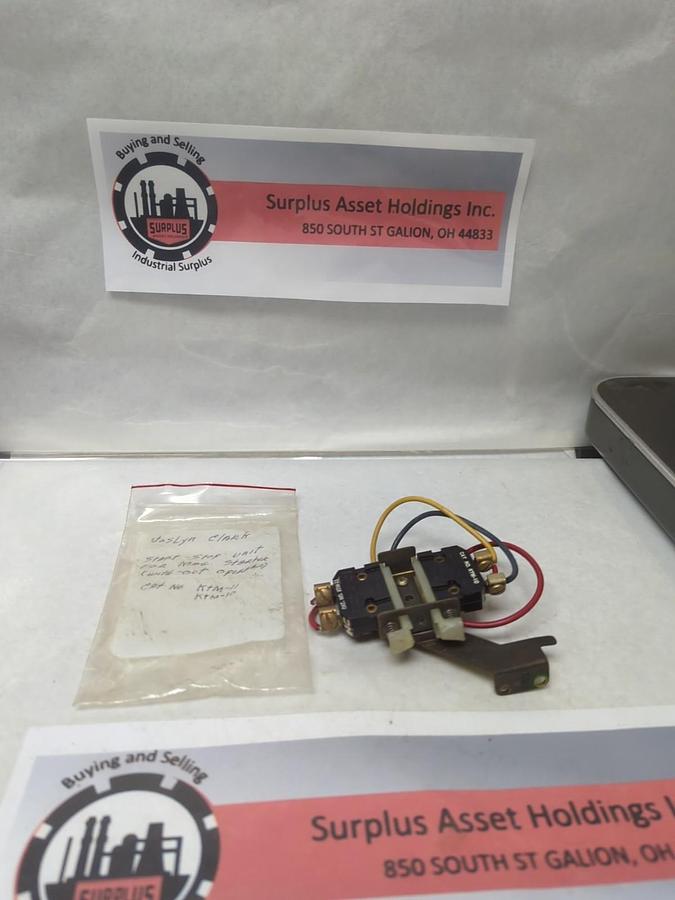 Used JOSLYN CLARK,KTM-11/KTM-10,AUXILIARY CONTACTS START-STOP UNIT PRE-OWNED