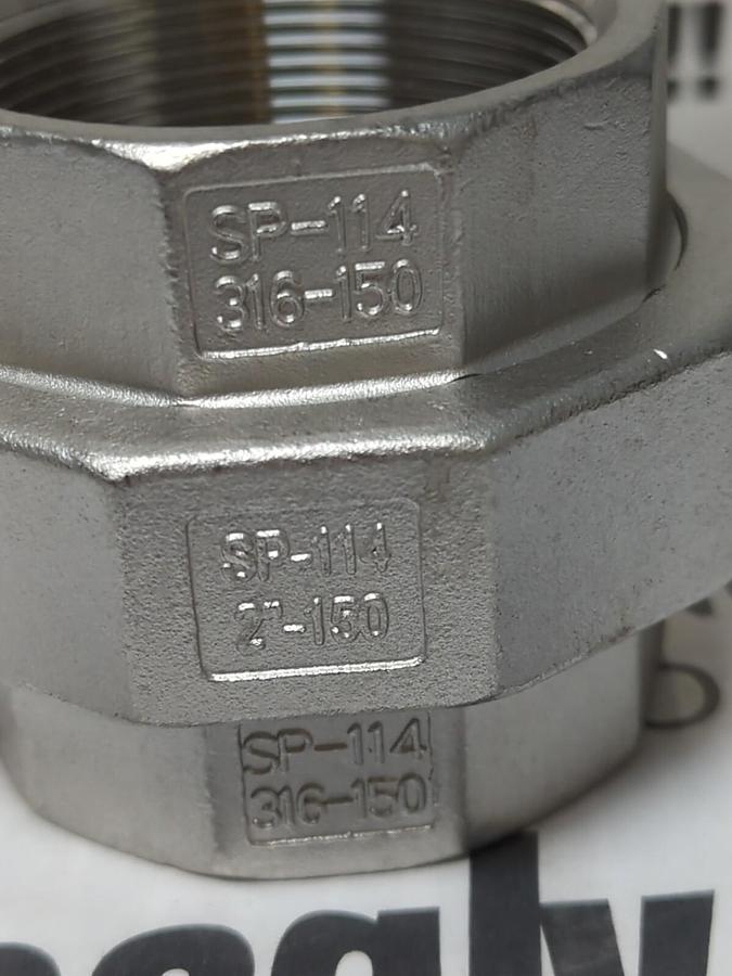 HAITIMA,SP-114,2 INCH 150 316 150 FEMALE UNION SOCKET NOS