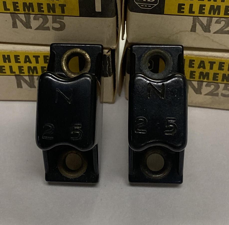 ALLEN BRADLEY,N26,OVERLOAD RELAY HEATER ELEMENT LOT OF 8 NOS