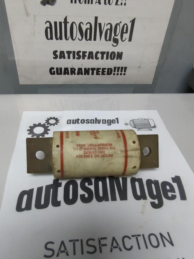 SHAWMUT,A100P300,TYPE 4 FUSE 300 AMP NOS