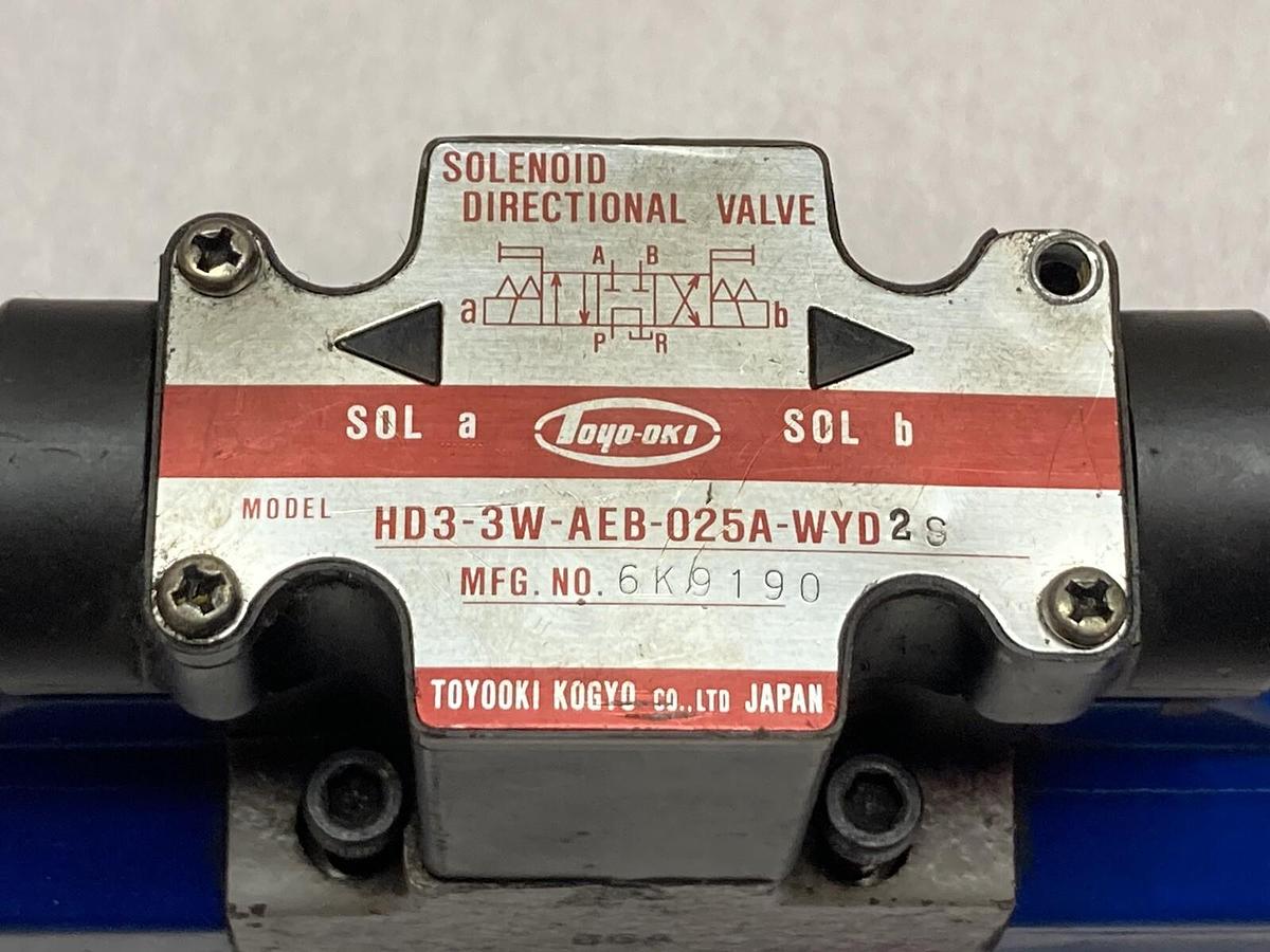 Tokyo Keiki,HD3-3W-AEB-025A-WYD2S,Directional Hytegra Valve