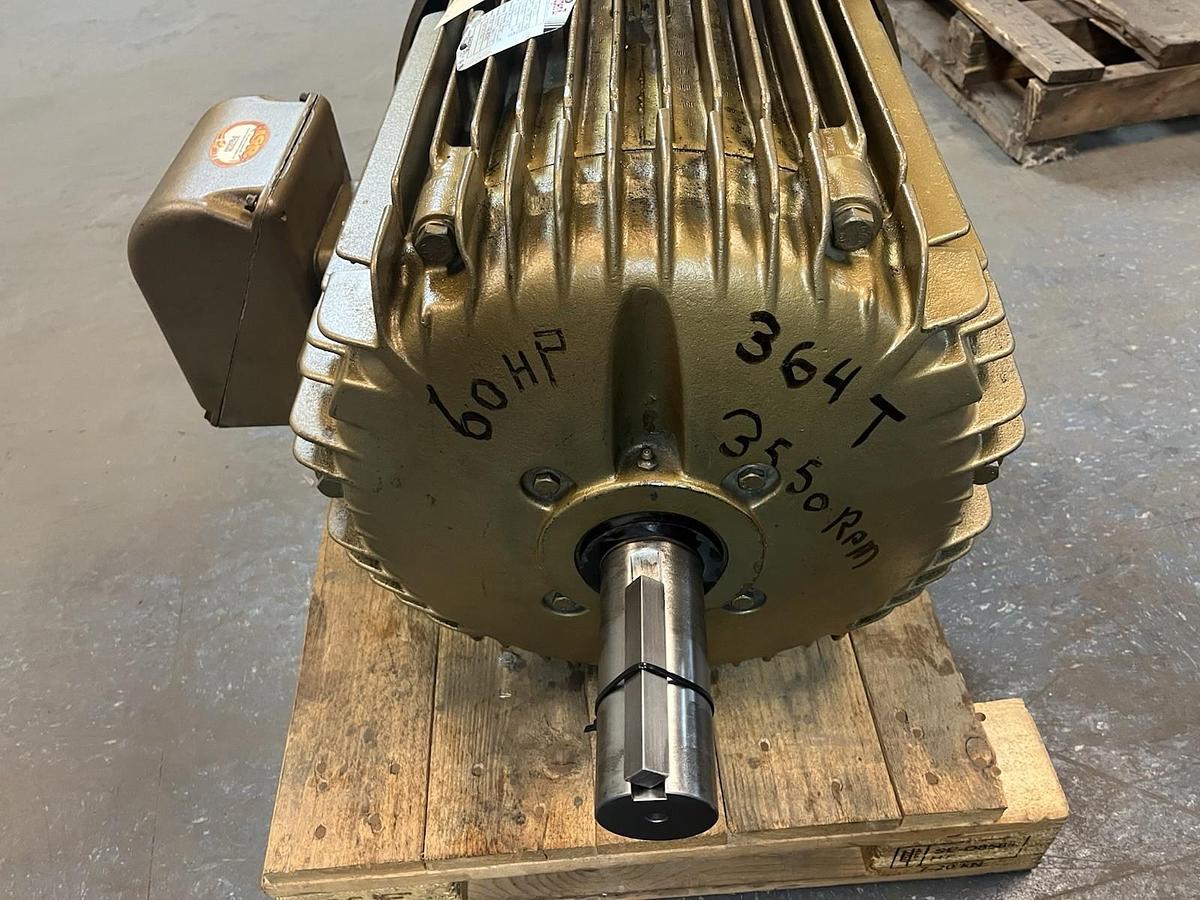 Used BALDOR,60HP,MOTOR 3550RPM 3PH 364T