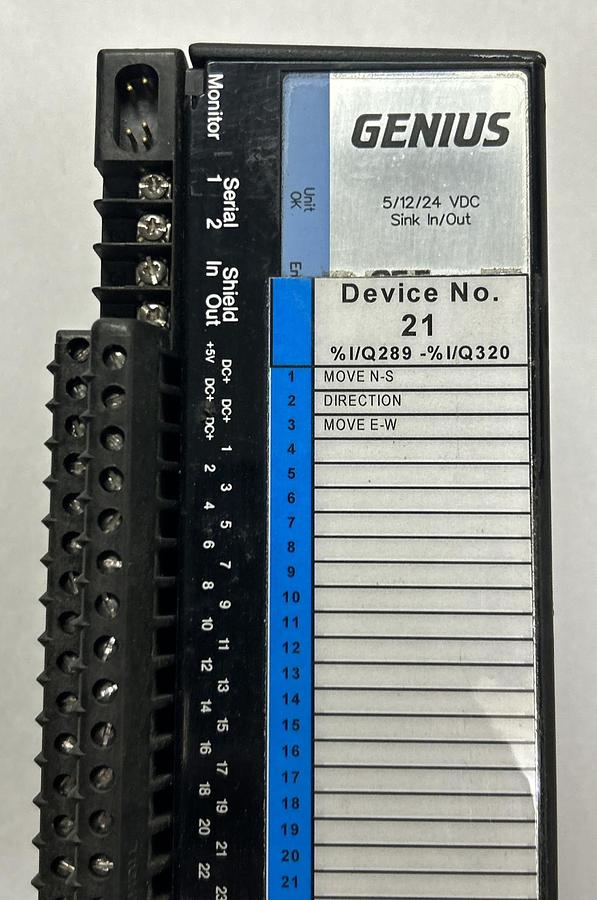 Used GE FANUC,IC660EBD025D,GENIUS BLOCK I/O MODULE