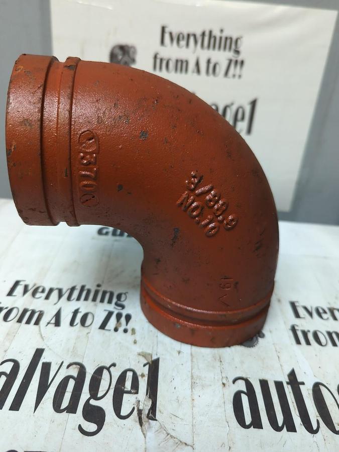VICTAULIC,NO.10,3/88.9  3 INCH 90° ELBOW NOS