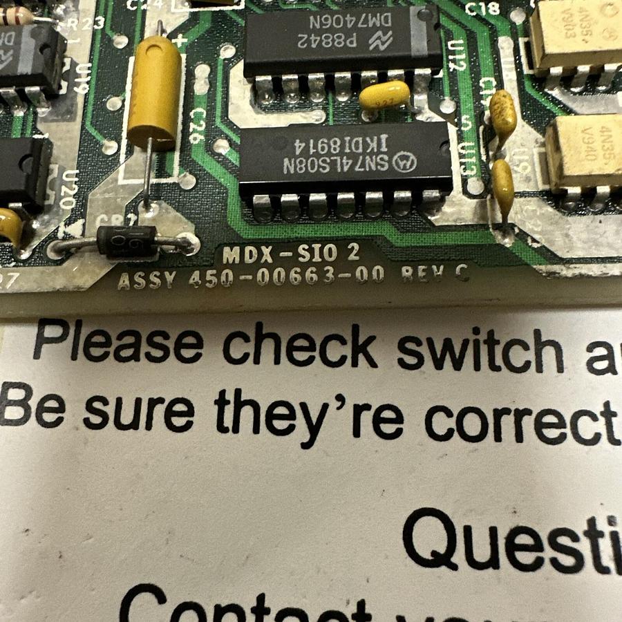 Used Mizar,MDX-SIO-2,Circuit Board