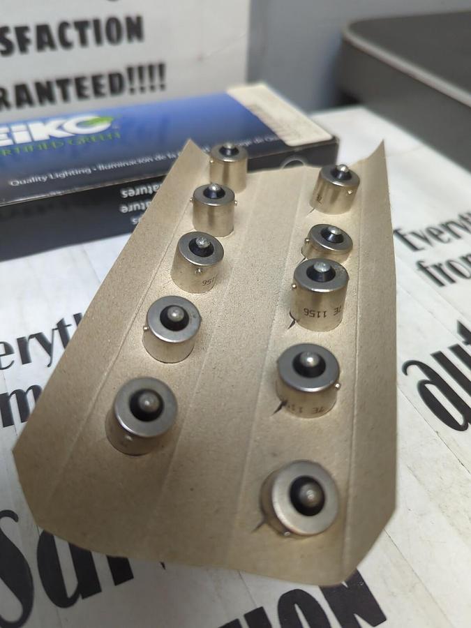 Used EIKO,1156,REPLACES 1073 INDICATOR LAMPS BOX OF 10 NOS