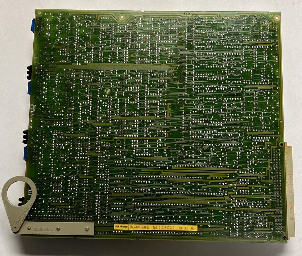 Used SIEMENS,6SC6-100-0NA21,ANALOG CONTROL BOARD
