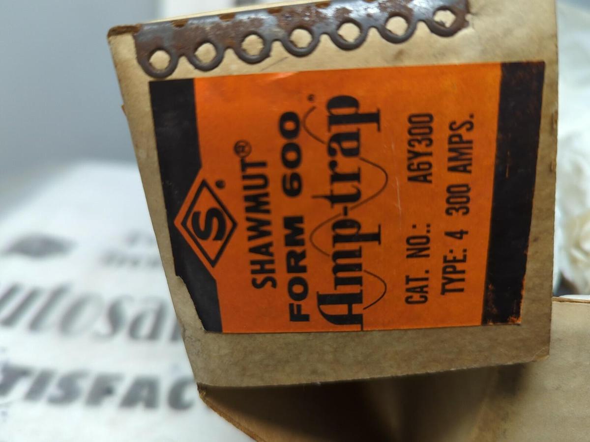 SHAWMUT,A6Y300,AMP-TRAP 300 AMP FUSE NOS