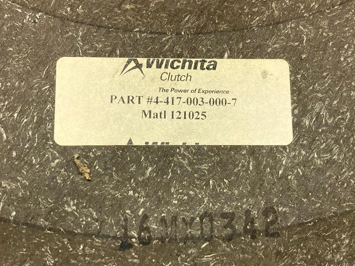 Wichita Clutch,4-417-003-000-7,Clutch Disc