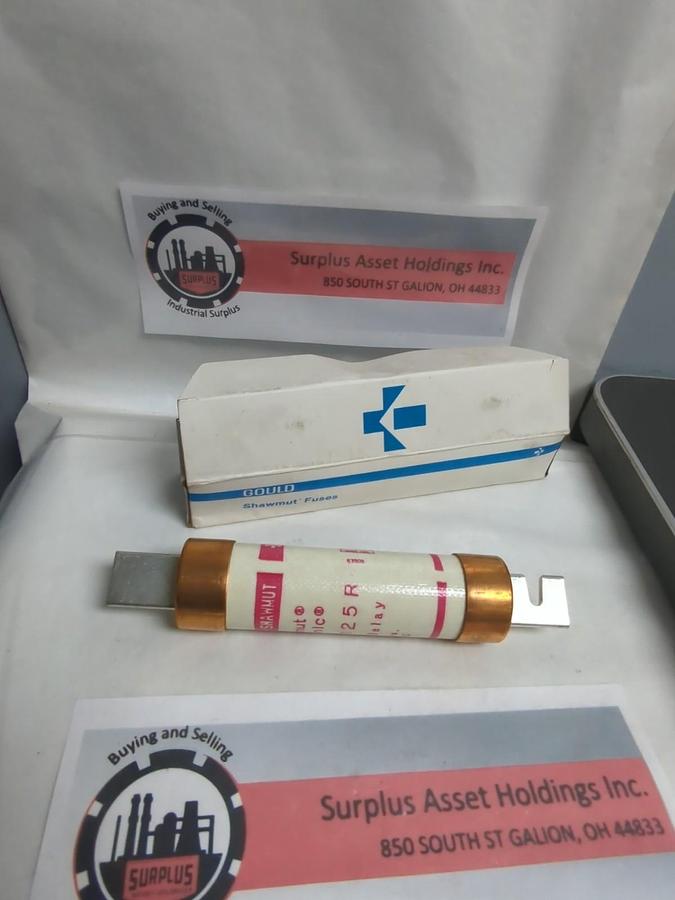 GOULD SHAWMUT,TRS125R,TRI-ONIC 125 AMP FUSE NOS