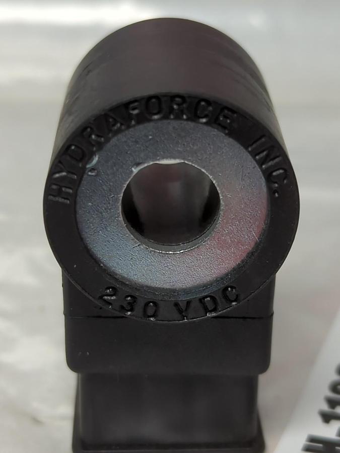 Used HYDRAFORCE,6306230,SOLENOID VALVE COIL 230VDC PRE-OWNED