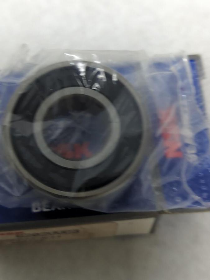 NSK,6202VVC3,DEEP GROOVE BALL BEARING DOUBLE RUBBER SEALED NOS