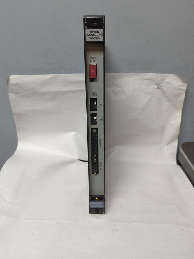 Used RELIANCE ELECTRIC,57404-3,NETWORK COMMINICATIONS MODULE